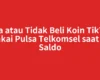 Bisa atau Tidak Beli Koin TikTok Pakai Pulsa Telkomsel saat Isi Saldo