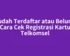 Sudah Terdaftar atau Belum, Cara Cek Registrasi Kartu Telkomsel