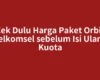 Cek Dulu Harga Paket Orbit Telkomsel sebelum Isi Ulang Kuota