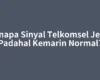 Kenapa Sinyal Telkomsel Jelek Padahal Kemarin Normal?