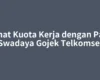 Hemat Kuota Kerja dengan Paket Swadaya Gojek Telkomsel