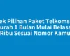 Cek Pilihan Paket Telkomsel Murah 1 Bulan Mulai Belasan Ribu Sesuai Nomor Kamu