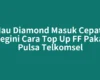 Mau Diamond Masuk Cepat? Begini Cara Top Up FF Pakai Pulsa Telkomsel