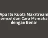 Apa Itu Kuota Maxstream Telkomsel dan Cara Memakainya dengan Benar